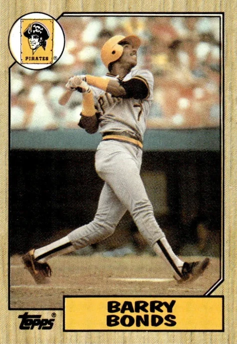 1987 Topps Baseball card design